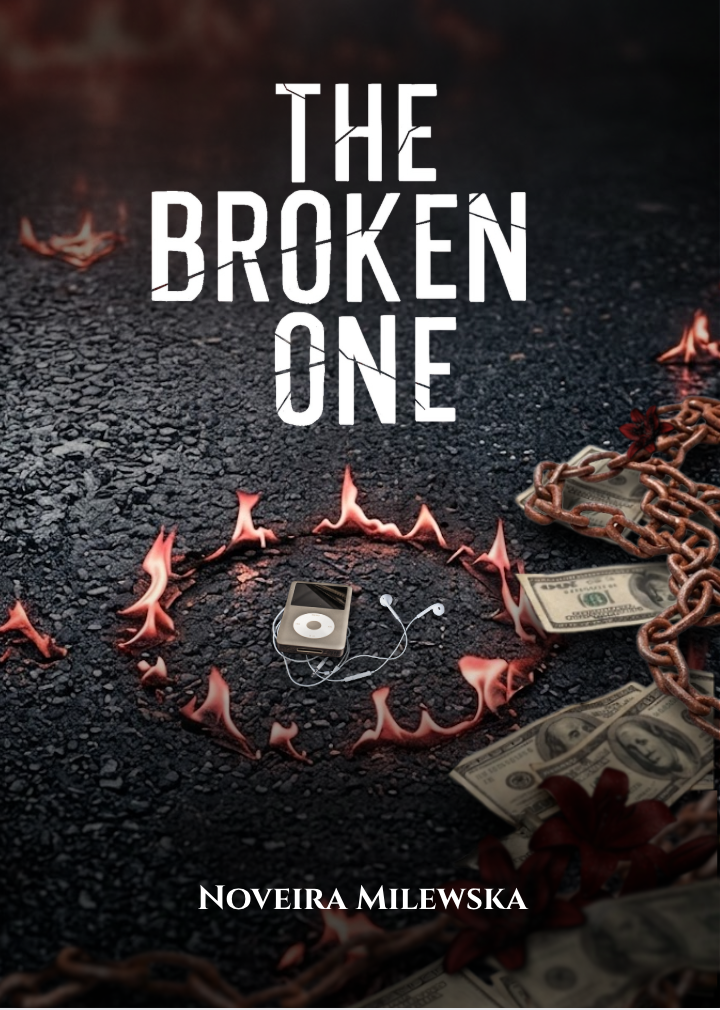 Couverture de The Broken One conçue par Samantha Ghetta